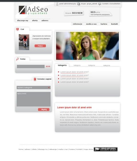 Webdesign: Adseo.pl