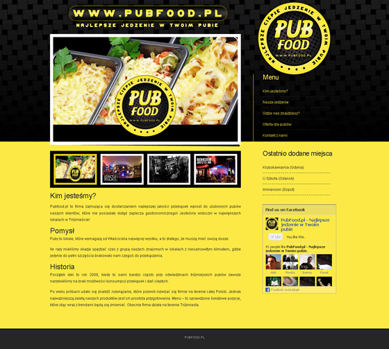 Webdesign: PubFood